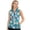 Floral Print, variant on KEIAHUAN Polynesian Womens Sleeveless Golf Shirts Quick Dry Smooth V Neck Palm Leaves Athletic Shirts Comfortable Stretchy Tennis Shirts Racerback Tennis Tops with Pockets