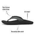thumbnail image 4 of OUSIMEN Men's Beach Flip Flops Comfort Casual Thong Sandals Outdoors Arch Support Flip-Flop, 4 of 8