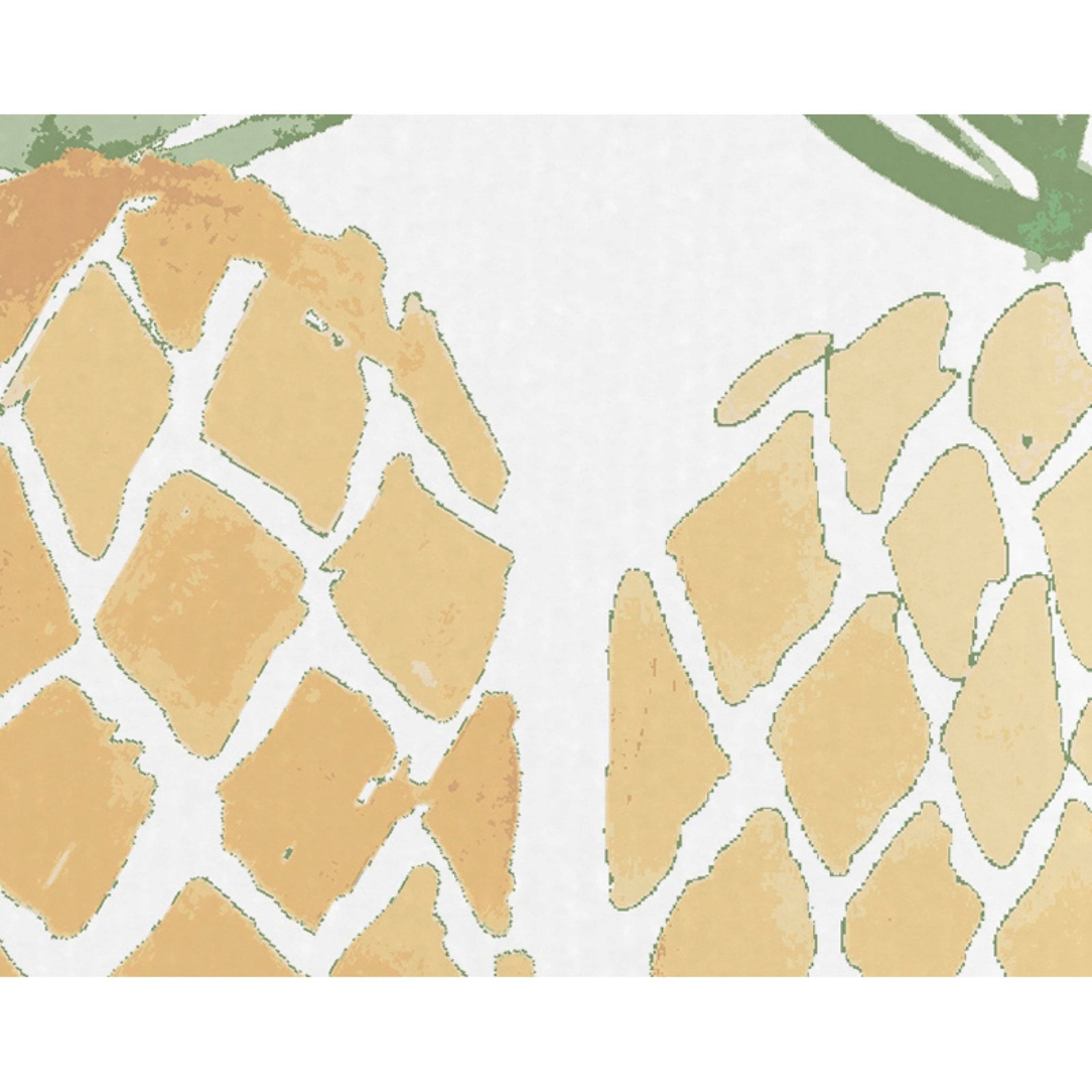 Simply Daisy 18" x 30" Pineapples Geometric Print Kitchen Towel