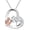 kissing horse, variant on Horse Necklace for Women 925 Sterling Silver Horse Pendant Necklace Heart Equestrian Gifts for Women