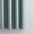 thumbnail image 2 of Hometrends Faux Silk 63" Grommet Room Darkening Window Curtain Panel, Slate, 2 of 7