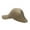 Khaki, variant on Open Top Baseball Cap For Ponytail Breathable Cotton Adjustable Sun Protections For Men Women Kids