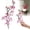 Pink, variant on 1pc Plum Blossom Cake Toppers Beautiful Floral Decorations for Birthday Wedding Holiday Parties Lightweight Creative Dessert Picks for Memorable Celebrations(Pink)
