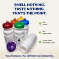 thumbnail image 3 of Botellas de Agua Deportivas Rolling Sands Pack 6 Unidades 20 Onzas Sin BPA Boca Ancha, 3 of 5