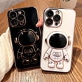 thumbnail image 2 of Funda de teléfono suave de astronauta de lujo para iphone 14, 13, 12, 11 Pro Max, XS, X, XR, 7, 8 Plus, Mini funda de silicona a prueba de golpes Fivean unisex, 2 of 2