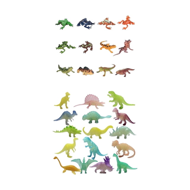 Dinosaurio en miniatura,Juguete de dinosaurio de simulación de modelo de animal en miniatura,Juguetes educativos Modelos de cognición Material didáctico,Accesorios de diseño de escena de Sunnimix Dinosaurio en miniatura