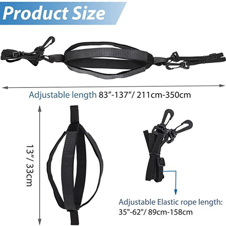 Ceinture D'entraînement De Volley Hayaww – Smash Trainer Avec Cordon élastique Réglable 150-300 Cm, Pour Débutants Et Pros