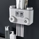 thumbnail image 5 of Soporte para Cepillos de Dientes Macarena Organizador de Almacenamiento Gris, 5 of 8