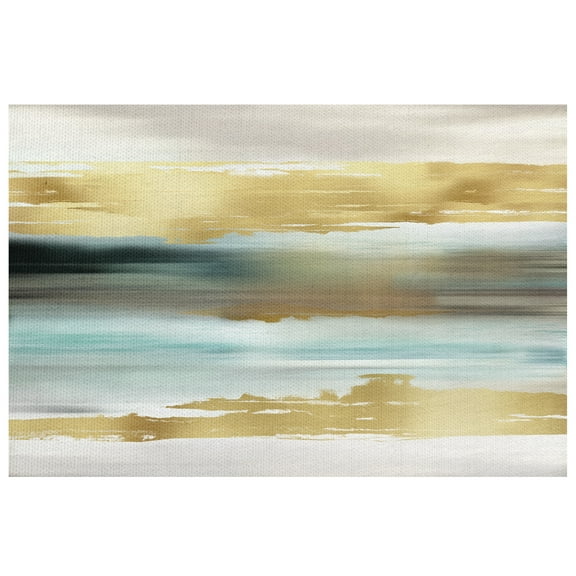 Golden Sunset by Nan Wrapped Canvas Painting Art Print
