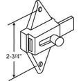 thumbnail image 2 of Brixwell 91-79a Slide Latch Surface Mount with Fastener, 2 of 2