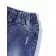 thumbnail image 4 of Baby Boys' Elastic Waist Distressed Water Washed Jeans, 4 of 5