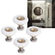 thumbnail image 1 of Rodillos Para Puerta De Ducha, Juego De 4 Ruedas Para Puerta De Ducha Con Tornillo Para De Hotel, 1 of 7