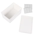 thumbnail image 2 of 2 Unids Cajas de almacenamiento de plástico Organizadores de hogares SunDries Soportes con tapa (pequeña), 2 of 8