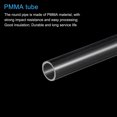 thumbnail image 4 of Acrylic Pipe Clear Rigid Round Tube 9pcs 10mm ID 12mm OD 6" for Lamps and Lanterns, Water Cooling System, 4 of 6