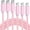 Pink, variant on Quntis USB C to Lightning Cable, 3 Pack 3/6/10ft MFi Certified Nylon Braided Lightning Cord, Compatible with iPhone 15 14 13 12 11 Pro Max Xs Max XR X - Golden