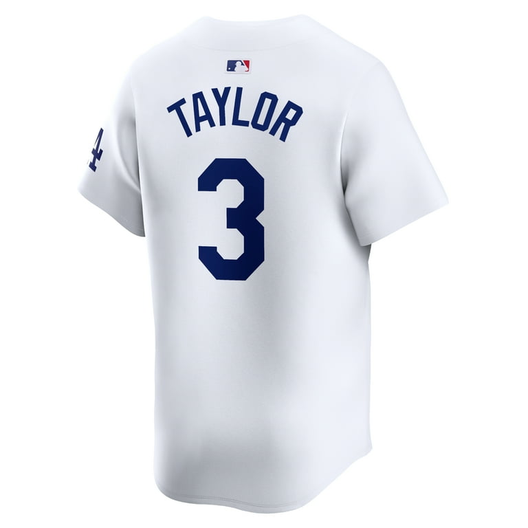 Men's Nike Chris Taylor White Los Angeles Dodgers Home