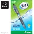thumbnail image 6 of Pilot B2P (Bottle to Pen) Gel Pens, Fine Point (0.7 mm), Black, 10 Count, 6 of 9