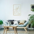 thumbnail image 3 of Leutsin Metal Modernization Abstract Fresco Room Abstract Women's Body Shape Art, 3 of 9