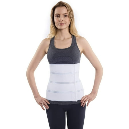 

NYOrtho Abdominal Binder Lower Waist Support Belt - Compression Wrap for Men and Women (90 - 105 ) 4 Panel - 12