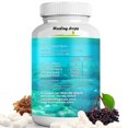 thumbnail image 7 of Sea Moss Capsules Elderberry Capsules / Bladderwrack / Burdock Root – Keto Alkaline Non-GMO Diet - Raw Organic Wildcrafted Sun-Dried Seamoss Gel Powder, 7 of 7