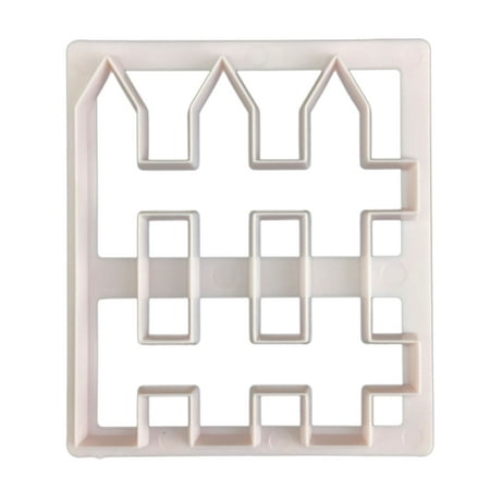 

Fondant Cutter Plastic Cookie Moulds Biscuit Cutters Fondant Moulds Baking Fondant Accessories Fence Shaped Baking Tools