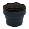 thumbnail image 1 of 3pcs Folding Paint Brush Washer Multipurpose Reusable Silicone Artist Brush Washer Painting Water Cup for Watercolor Oil Painting Pink Dark Green Blue, 1 of 3