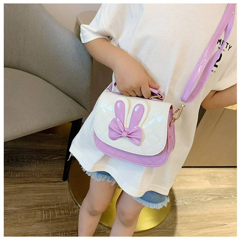 QingY Cute Small Bag New Fashion Crossbody Bag Children Girl Cartoon Shoulder Bags, Girl's, Size: One size, Red