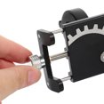 thumbnail image 3 of LABSERRON Motorcycle Handlebar Cell Phone Clamp Stable Holding Black 1Set 3.3X1.9X0.9In, 3 of 8
