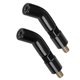 thumbnail image 3 of 2pcs Motorcycle Rearview Mirrors Stem Extender Extension Riser Adapter for Harley Sportster X883 1200 Iron 883, 3 of 5
