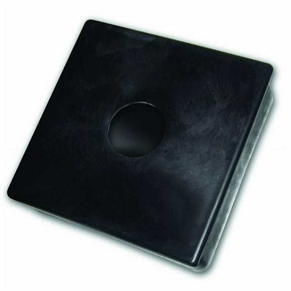 Wirth Co. - 30081-7 - BUMPER PLUG-4IN. BLACK PLASTIC - (Pack of 1)