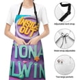 thumbnail image 6 of Lsque inside out 2 Waterproof Apron Chef Aprons for Men Heavy Duty Chemical Work Apron Extra Long Grilling Aprons with Adjustable Bib Apron, 6 of 9