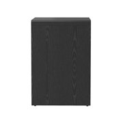 Novara Contemporary 22 Nightstand in Black (1-Drawer)