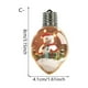 thumbnail image 3 of Ireezec Christmas Acrylic Keychain Ornament in Bottle, Festive Car Rearview Mirror Hanging Charm, Backpack Pendant for Holiday Decorations and Gift Giving, 3 of 4