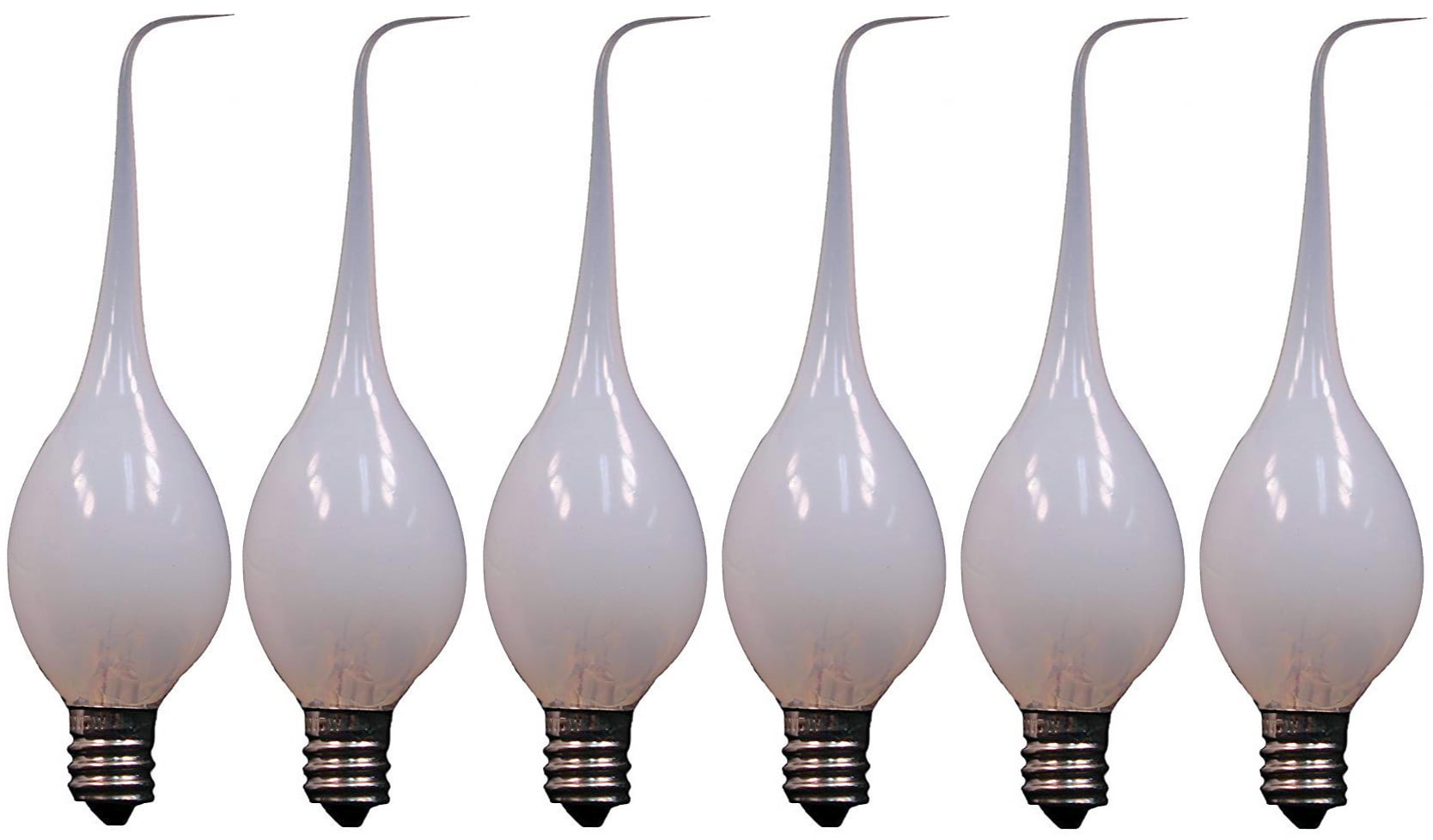 Buy 6Pack, Silicone Dipped Candle Light Bulbs, 7 Watt, Longer Life