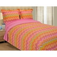 thumbnail image 3 of Superior Chevron 100% Cotton Quilt Set, 3 of 5