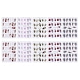 thumbnail image 1 of 10 hojas de pegatinas para decoración de uñas, suministros autoadhesivos para decoración de diseños de uñas, 1 of 6