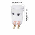 thumbnail image 3 of Trash Can Household Kitchen Trash Can Bathroom Trash Can Transparent Trash Can, 3 of 7