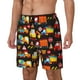 thumbnail image 1 of Balery Construction Truck Bañador para hombre, shorts de playa de secado rápido con entrepierna y forro de compresión-3X-Large, 1 of 6