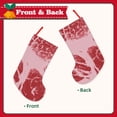thumbnail image 2 of Sikiie Striped Meat Christmas Stockings,18 Inches Christmas Stockings Xmas Hanging Stockings for Family Christmas Decorations & Gifts, 2 of 7