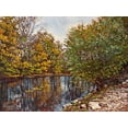 thumbnail image 2 of Ziman, Peter 14x11 Gold Ornate Wood Framed with Double Matting Museum Art Print Titled - In Nitra City Park, 2 of 4