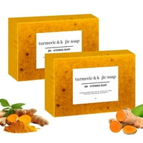 jabon de curcuma, jabon de curcuma para las manchas, Lemon Turmeric Acid Soap, Lemon Turmeric Handmade Soap, Turmeric Soap Bar for Face and Body, Suitable for All Skin Types