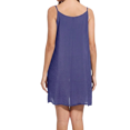 thumbnail image 4 of Women Silk Cotton Full Slips For Under Dress Chemise Camisoles Slip Dress Petticoat Nightwear, 4 of 6