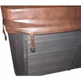 thumbnail image 3 of Canadian Spa KC-10037 85 x 85 x 12 in. Radius Spa Cover with 5 x 3 in. Taper, Brown, 3 of 3