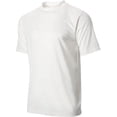 thumbnail image 2 of Tgw Men's Solid Performance Short Sleeve Golf Mock White L, 2 of 8