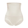 thumbnail image 2 of SAZBJOJN Shapewear Shorts for Women Shapewear Panties No Roll Anti-Slip Garments Seamless Underwear for Women Ice Silk Butt Lifting Shaper Underwear High Waist Tummy Control Size M Beige, 2 of 6