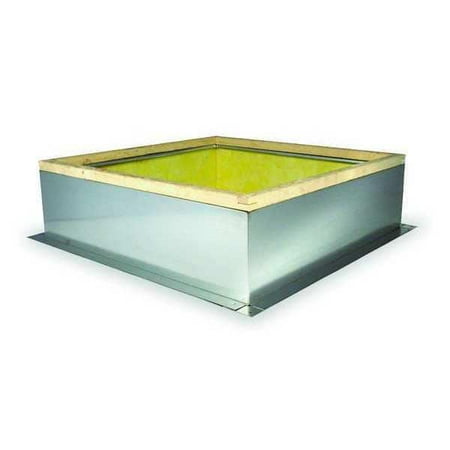 

1Pack Dayton 3FLT5 Roof Curb Fixed Nonvented O.D 23 In