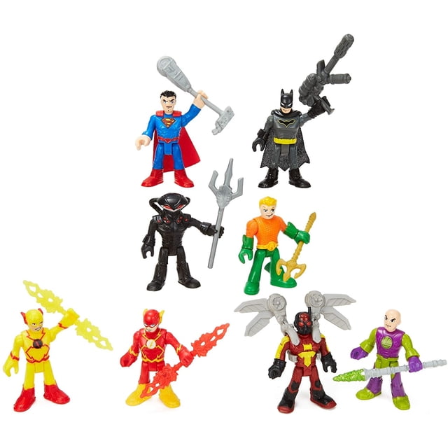 Figuras de acción Fisher-Price DC Super Friends 8 Piezas