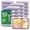 Lilac, variant on 32 Oz Black Plastic Food Storage Meal Prep Containers, 50 Pack (100-Piece)