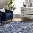 thumbnail image 2 of nuLOOM Spencer Aztec Trellis Area Rug, 8' x 10', Blue, 2 of 9