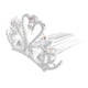 thumbnail image 3 of Corona de cisne para novia, corona de novia para boda, tiara femenina, corona para la cabeza para mujer, joyería, 3 of 6